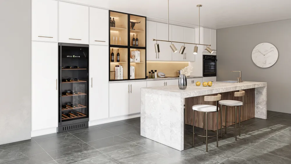 CNC Cabinetry — Highland white shaker kitchen